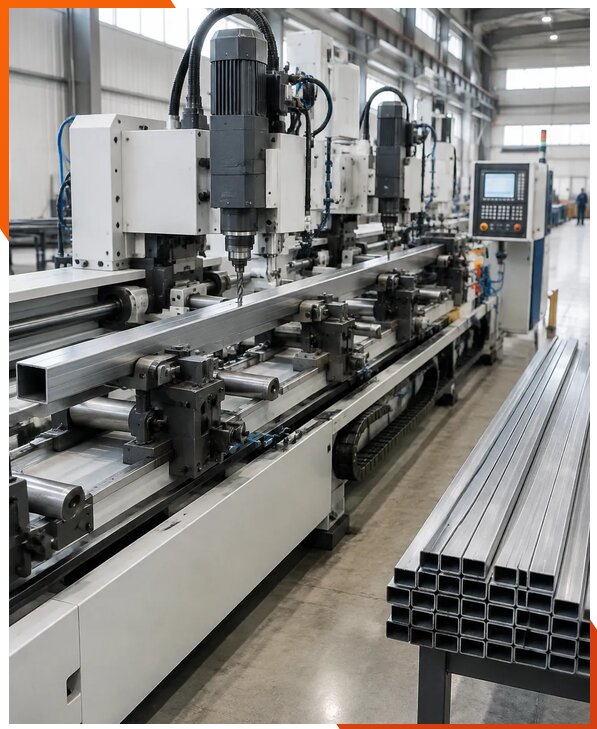 Поставка автоматизированных линий сверления профиля в Тейково